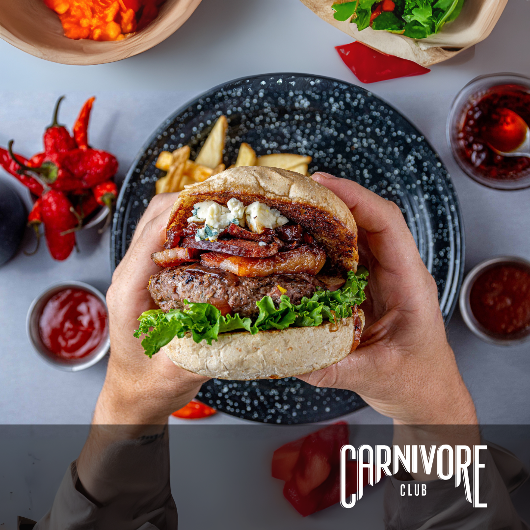 4 1/2 lb Ground Beef Patties (2lb total) - Carnivore Club USA